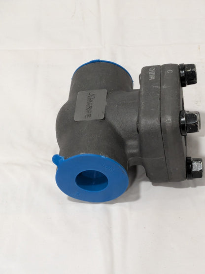 Sharpe Check Valve: Single Flow, Inline Swing, Steel 1.5", 1975 psi 4371001