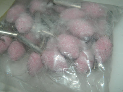 Tru-Maxx Mounted Points 25Pk A6 Pink 3/4 Head Dia  x 1-1/8" Thickness 02609