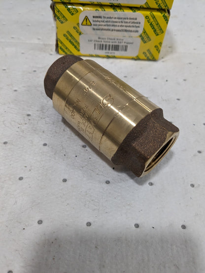 STRATAFLO Check Valve: 3/4" Pipe FNPT x FNPT Qty 2 400-075