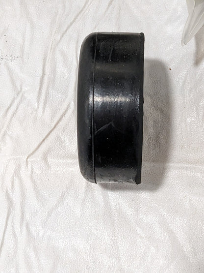Rubber Bumpers 2-1/2" Diam., 1-1/8 Thread, 1" High Qty 20 RECRB-19-BKN