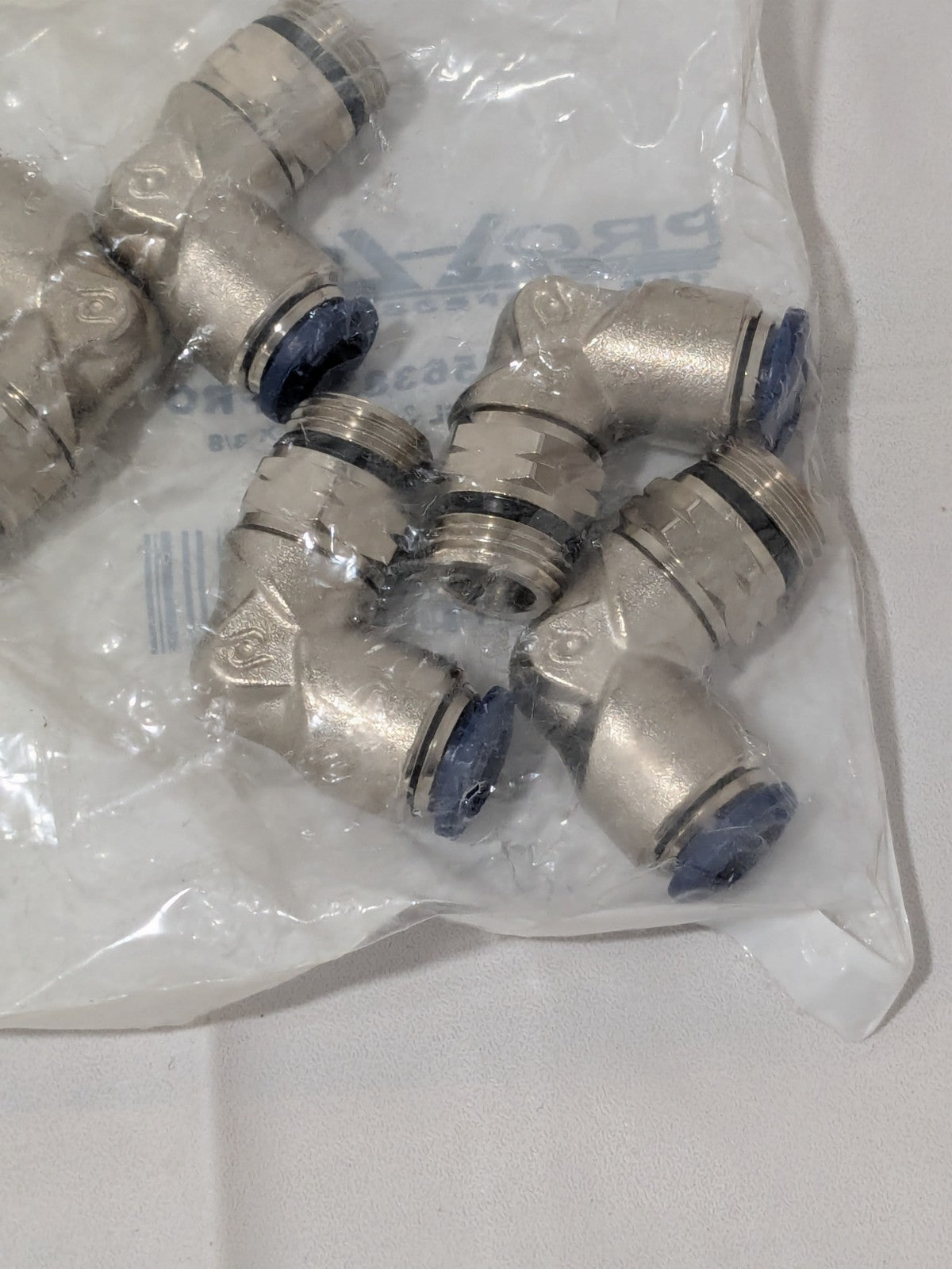 PRO-SOURCE 3/8" Push-to-Connect Tube, Swivel Elbow Pack of 5 2555638365PRO