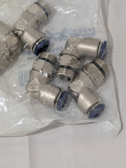PRO-SOURCE 3/8" Push-to-Connect Tube, Swivel Elbow Pack of 5 2555638365PRO