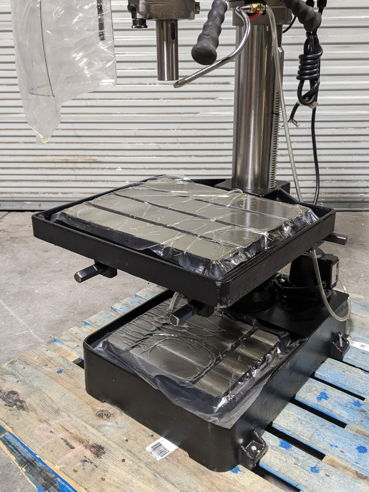 Jet EVS Drill Press w/ Tapping 20" Swing 2HP 460v 3 Ph 354226 Damaged