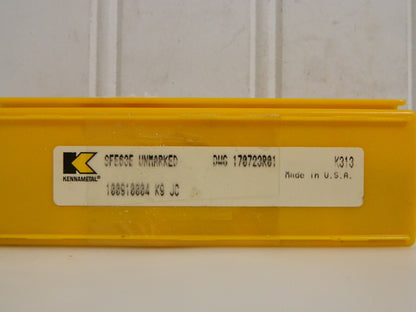 Kennametal Top Notch Carbide Inserts DWG170723R01 SFE63E K313 Qty 5 100910004