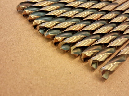 Pro HSS Jobber Length Drill Bits QTY12 7/32" Dia 135 Deg 05680
