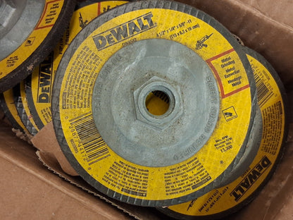 Dewalt Aluminum Oxide Depressed-Center Wheels QTY10 4-1/2" Dia DW4542