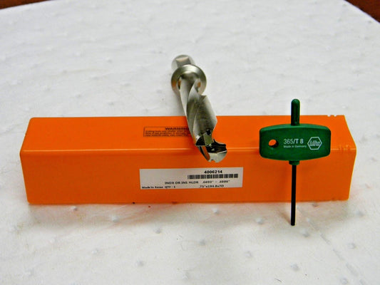 Hertel Replaceable Tip Drill HMD-MAK Toolholder Series HMD  54810221
