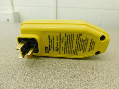 Hubbell Manual Set Plug GFCI Circuit Guard GFP5266CY