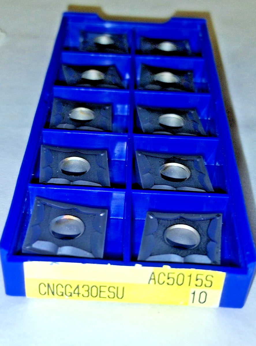 Sumitomo Carbide Turning Insert 10 pcs CNGG430ESU AC5015S