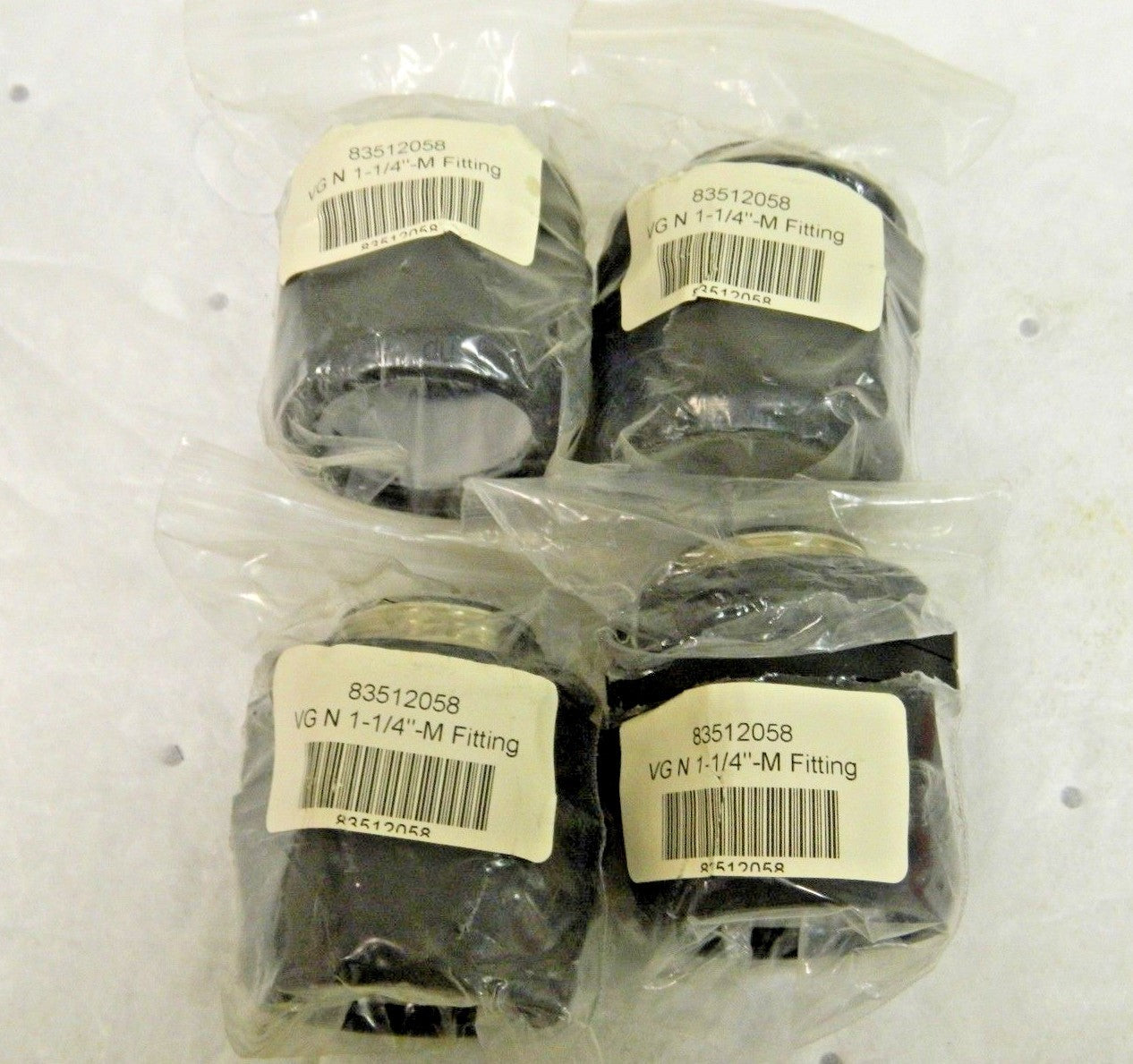 Murrplastik Straight Compression Liquidtight Connectors 1-1/4" Qty. 4 #8351