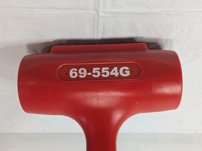 GEARWRENCH Urethane Dead Blow Hammer 36"0AL X 3-1/4" Face 69-554G