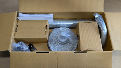 PROLUBE Rotary Drum Pump for 15-55 Gal Drums   Cast Iron   .25L Per Turn