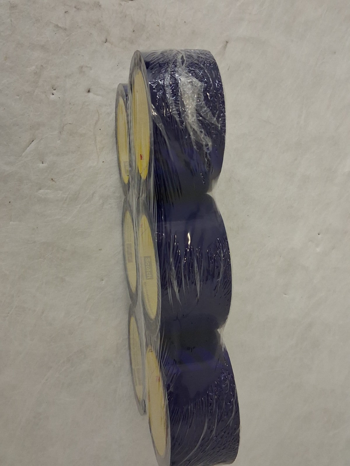 Scotch Rubber Adhesive Blue Packing Tape 48mm Wide 50M Long qty6 7100024277