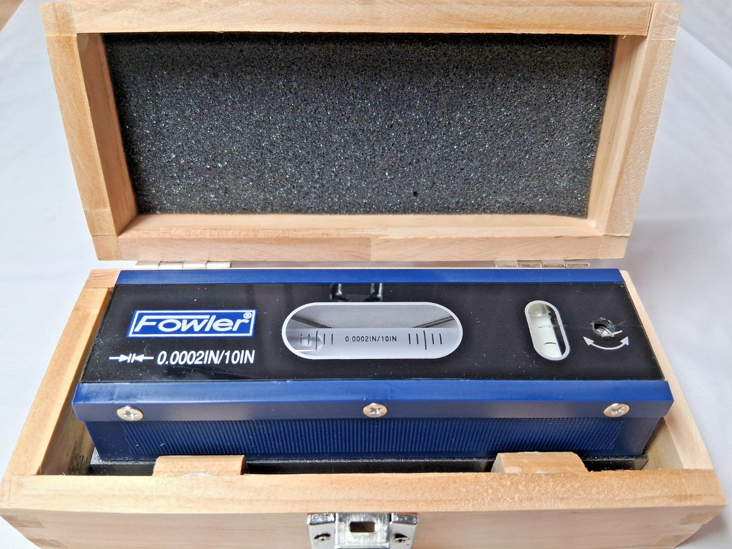 Fowler Steel Precision & Machinist Level Spirit Level 6" GS 10in 53-422-006-2