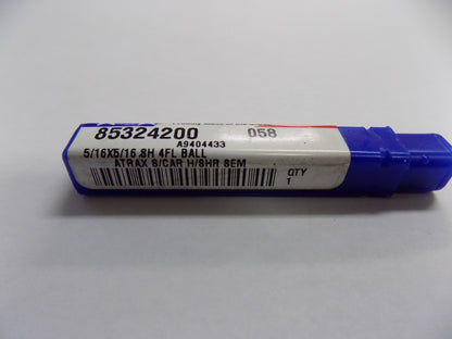 Atrax 85324200 5/16" x 5/16" x 2-1/2" 4-Flutes Solid Carbide End