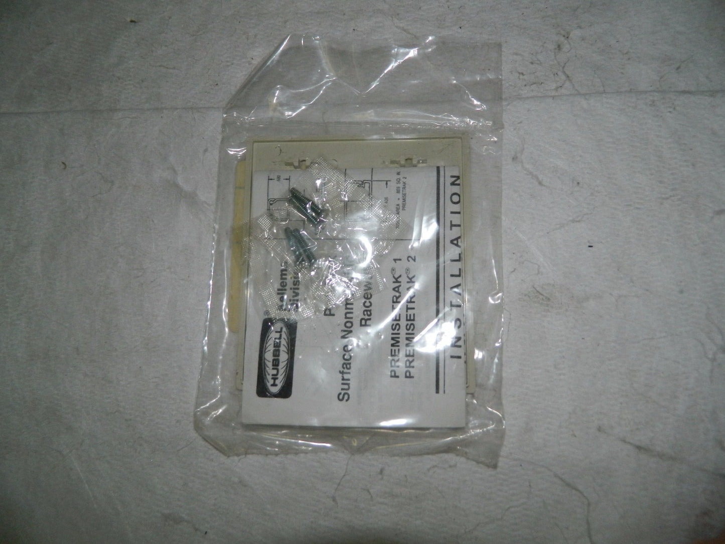 Hubbell Wiring Device Kellems Square Raceway Plate 8 Pack #KP24