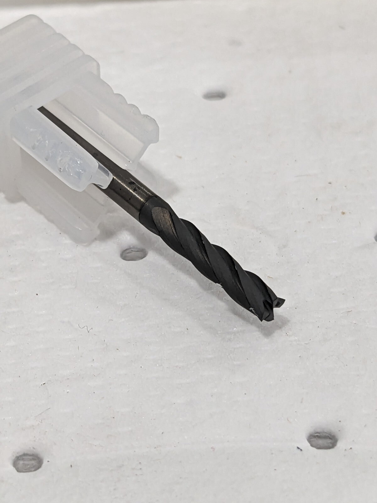 Lightning Tools End Mill 1/8" Cut Dia, 1/2 LOC, 1-1/2" OAL Qty 2 P38-2