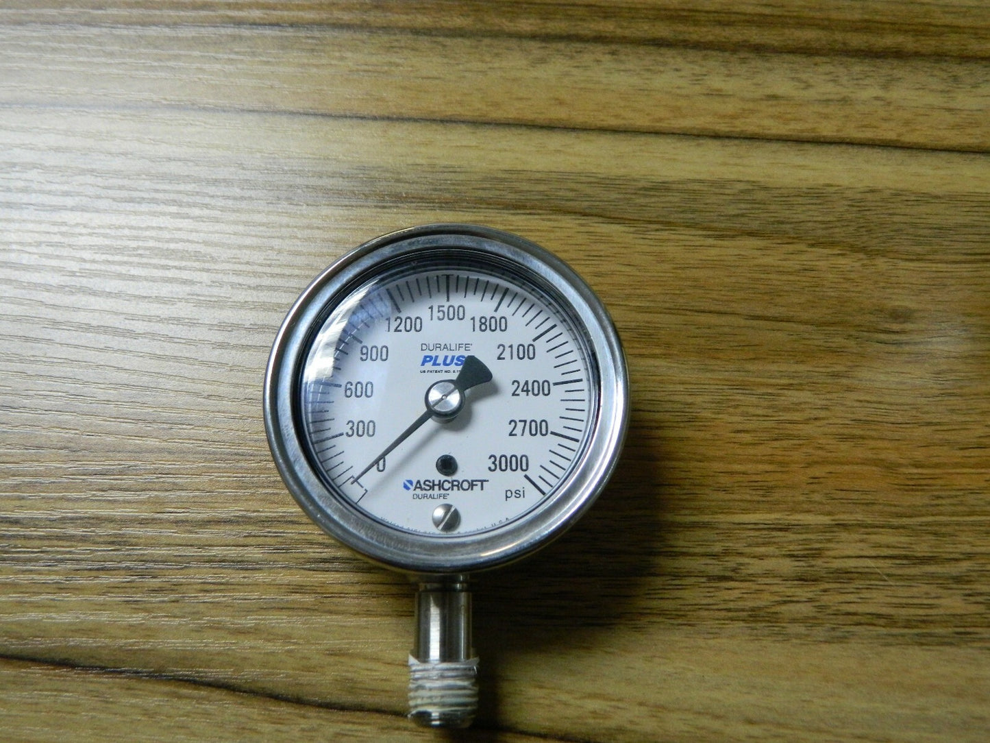 Ashcroft Pressure Gauge 2-1/2" Dial 1/4 Thread 0-3,000 Scale Range 94233XLL