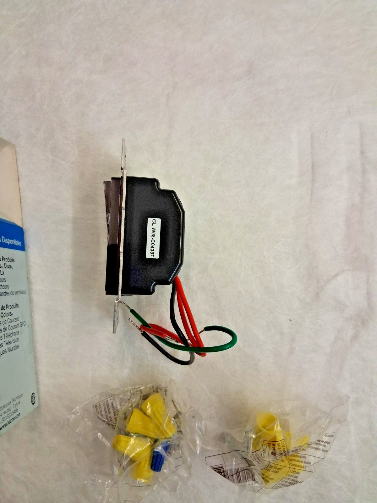 Lutron Diva Brown Lighting Dimmer Flourescent/LED DVSTV-BR