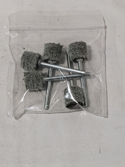 SA Mounted Point: 1/2" Thick, 1/8" Shank Dia, W185 Box of 5 7000122045