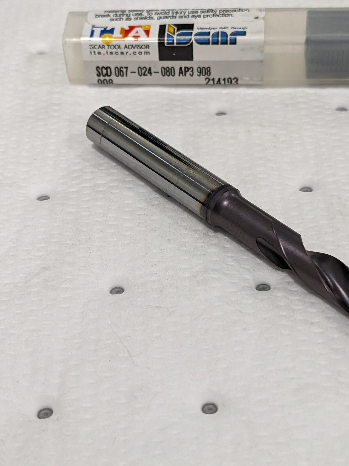 ISCAR Screw Machine Length Drill Bit: 140 °, Solid Carbide 5530354