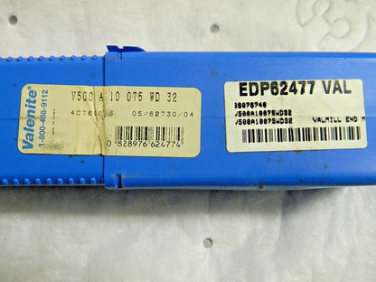 Valenite ValMill Copy/End Mill Series V500 0.750" Dia x 1"SD V500 A 10