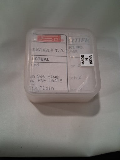 SPI Threaded Ring Gage 7/16-14 Thread Class 2A No Go
