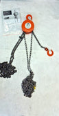 CM Manual Hoist 2000 lb Capacity 15Ft Max Lift 2210A