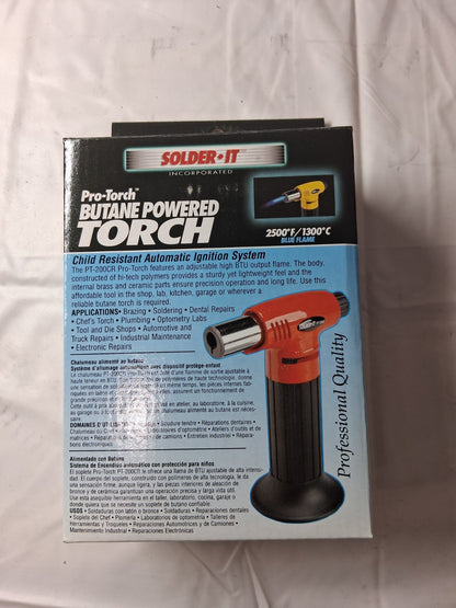 Solder-It Butane Table Torch Kit pt200
