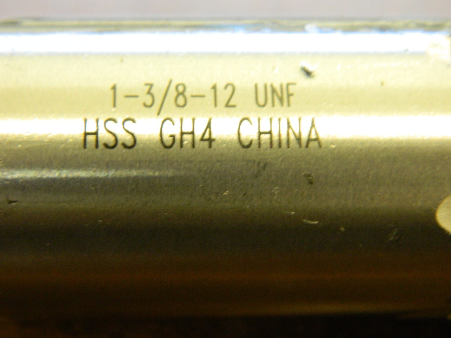 Straight Flutes Tap: 1-3/8-12 UNF, 6 Fl HSS Bright/Uncoated MSC-04489563