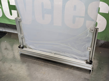 Rockford Milling Machine Guard Rear Mill Shield Panel 24" x 24" Polycarbonate