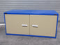 Vidmar Industrial 2-Door Storage Cabinet 60 x 27 x 27 LOCKED SHUT w/ NO KEYS