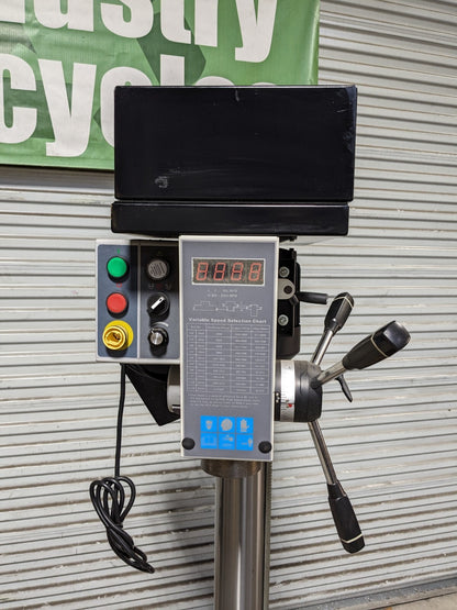 Vectrax 20" Electronic Variable Speed Drill Press 3MT 1HP 115V Parts / Repair