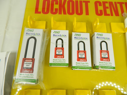 SkillCraft Equipped Lockout Device &amp; Tag Station 8 Padlocks Max 42323261