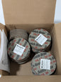 3M Deburring Wheel: 3" Dia, 1/2" Width, 3/8" Hole Box of 20 61500