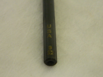 Spiral Flute Straight Shank Taper Reamer 9/32" HSS QTY 2  375RD118