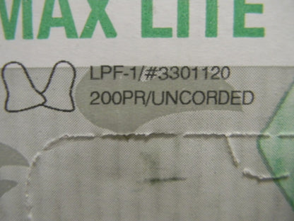 Howard Leight Disposable Uncorded 30 dB  Earplugs QTY  200 LPF-1