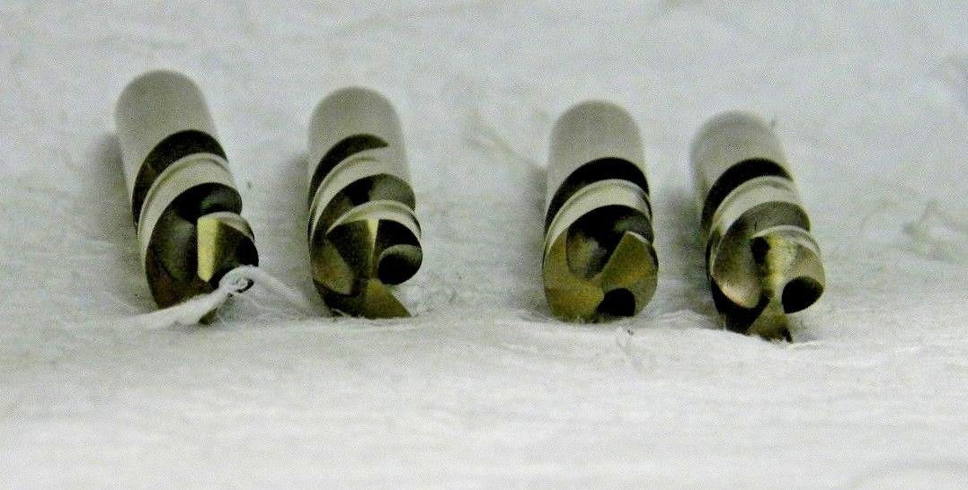 Chicago-Latrobe Right Hand Cut Spiral Flute Screw Machine Drill Bit QTY 4  50822