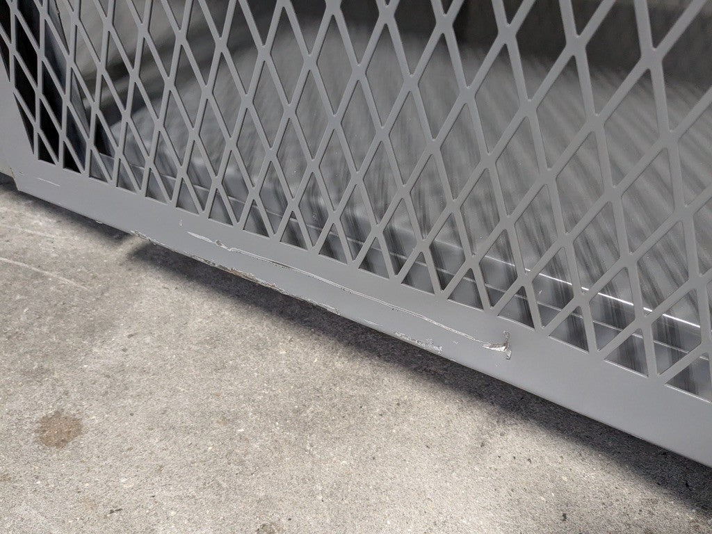 Little Giant Vented Storage Locker 3-Shelf 13 Ga. Welded Steel 78" x 72&quo