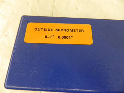 FOWLER Mechanical Outside Micrometer: 1 Range, 0.0001 Graduation 52-240-001-1