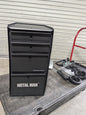 Metal Man Deluxe Welding Cabinet 4 Drawer 150 lb. Capacity DWC1 Scratch N Dent