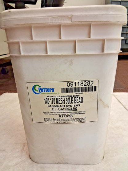 Pro Abrasive Blasting Media Medium Grade Smooth Glass Bead 601849