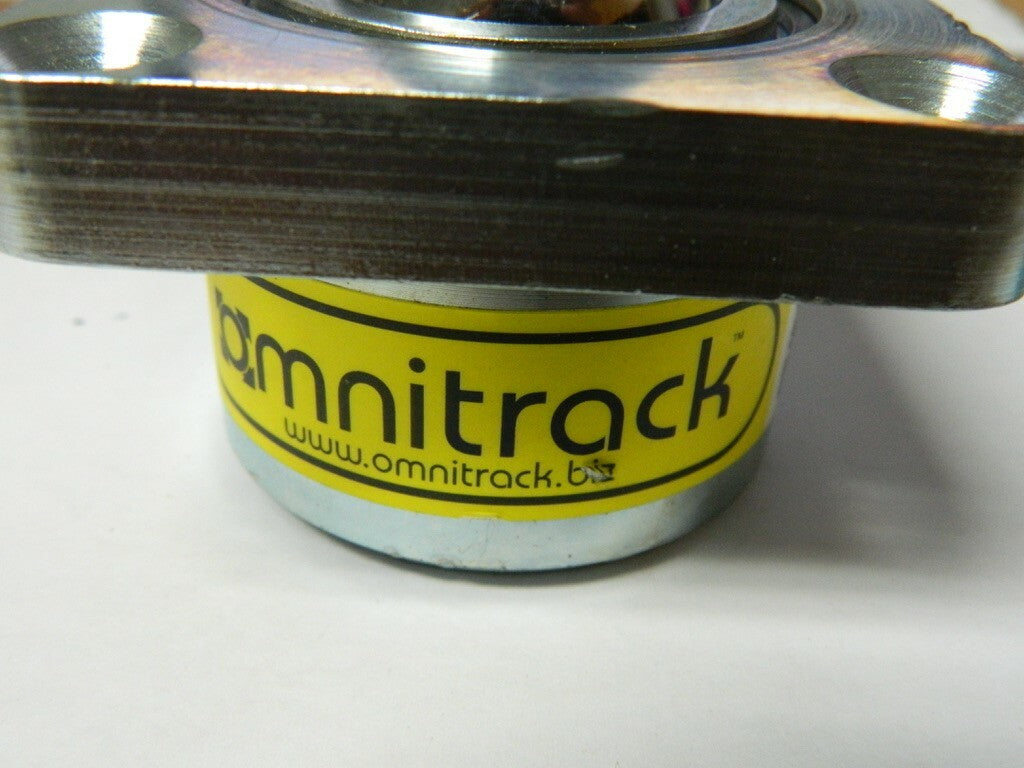Omnitrack 1-1/2 Inch Diameter, Square, Chrome Steel Ball Transfer
