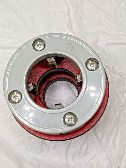 1-1/2 NPT Pipe Threader Die Head w/Dies 33-06-607