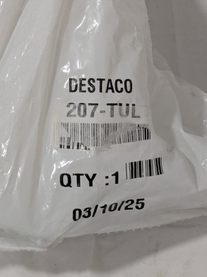 DE-STA-CO Manual Hold-Down Toggle Clamp: Vertical, 375.43 lb Cap. 207-TUL