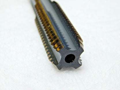 Hand Taps HSS Oxide/Gold Finish 5/8-11 UNC  3-13/16" OAL 4FL Qty 3 20743