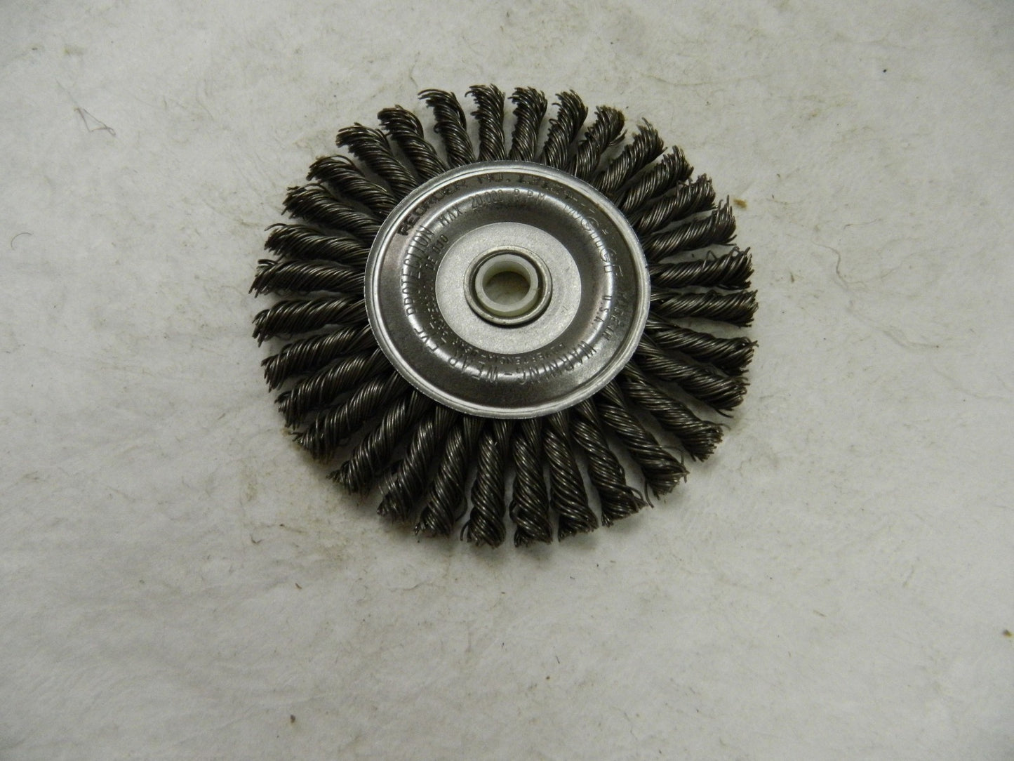 Weiler Knotted Steel Wheel Brush   QTY 5 STBA-432