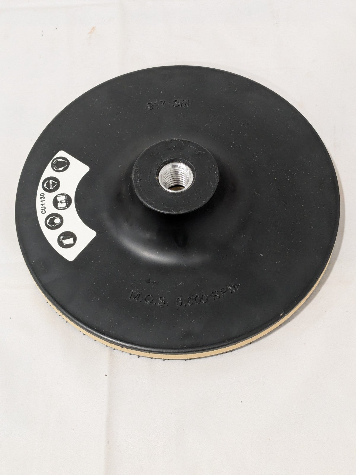3M 7" Disc Backing Pad: Hook & Loop 7000028549