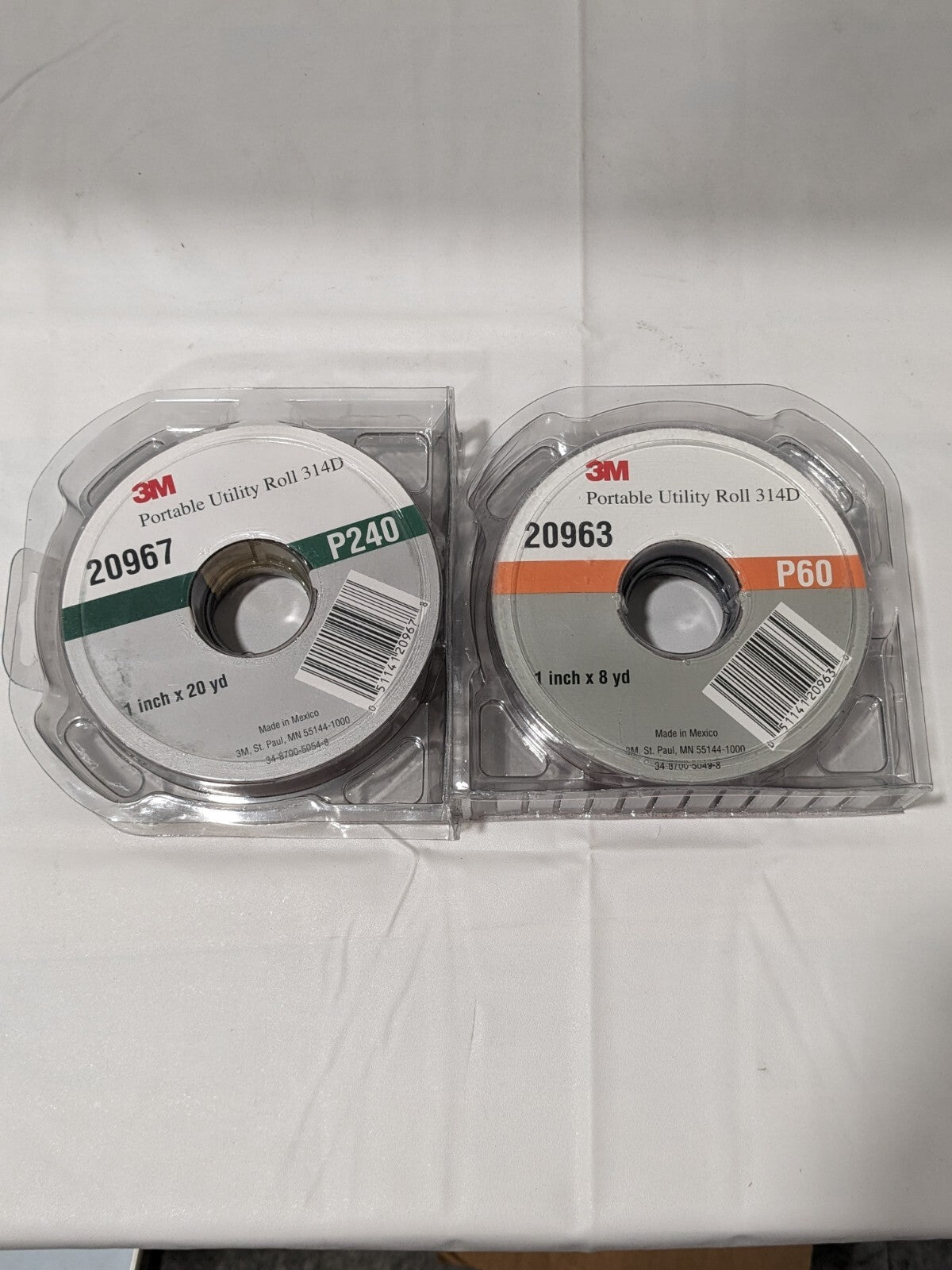 3M 1" 2 Piece Roll Kit 7000118641 MISSING 3 ROLLS