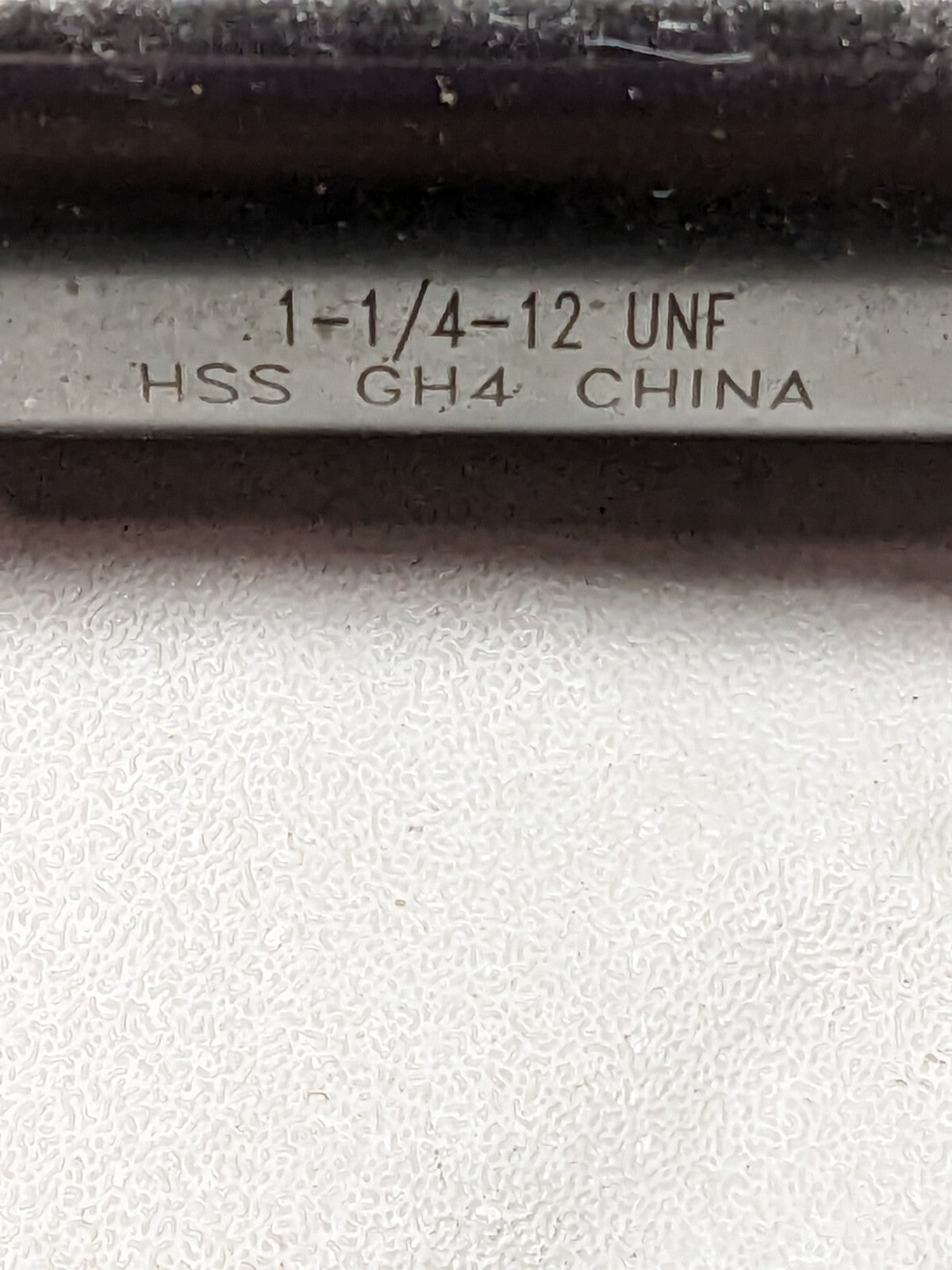 Interstate Straight Flute Tap: 1-1/4-12 UNF, 6 FL, Bottoming Chamfer 04489464